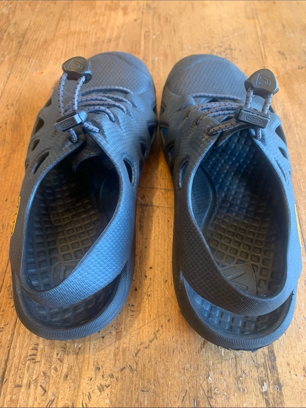 KEEN Kids Black Closed-Toe Water Shoes